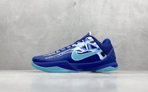 耐克科比5蓝色实战球鞋NIKE ZOOM KOBE 5 PROTRO货号HJ4303-400