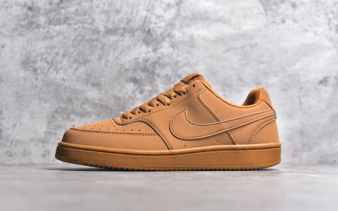 耐克Court小麦低帮板鞋Nike Court Vision Low耐克小麦板鞋耐克正品板鞋CD5463-200